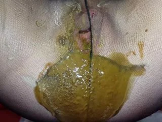 AnnaCoprofield – Black Pantyhose And Dirty Ass Spoiled screenshot 2