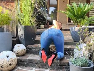Celina-Ballerina – Geiler Natursekt In Die Jeans. Endlich Wieder Einen Wunsch Erfullt screenshot 3