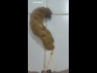 KattyAndEric – Hot Bunny Shitting With Legs Up A Big Load Of Poo screenshot 7