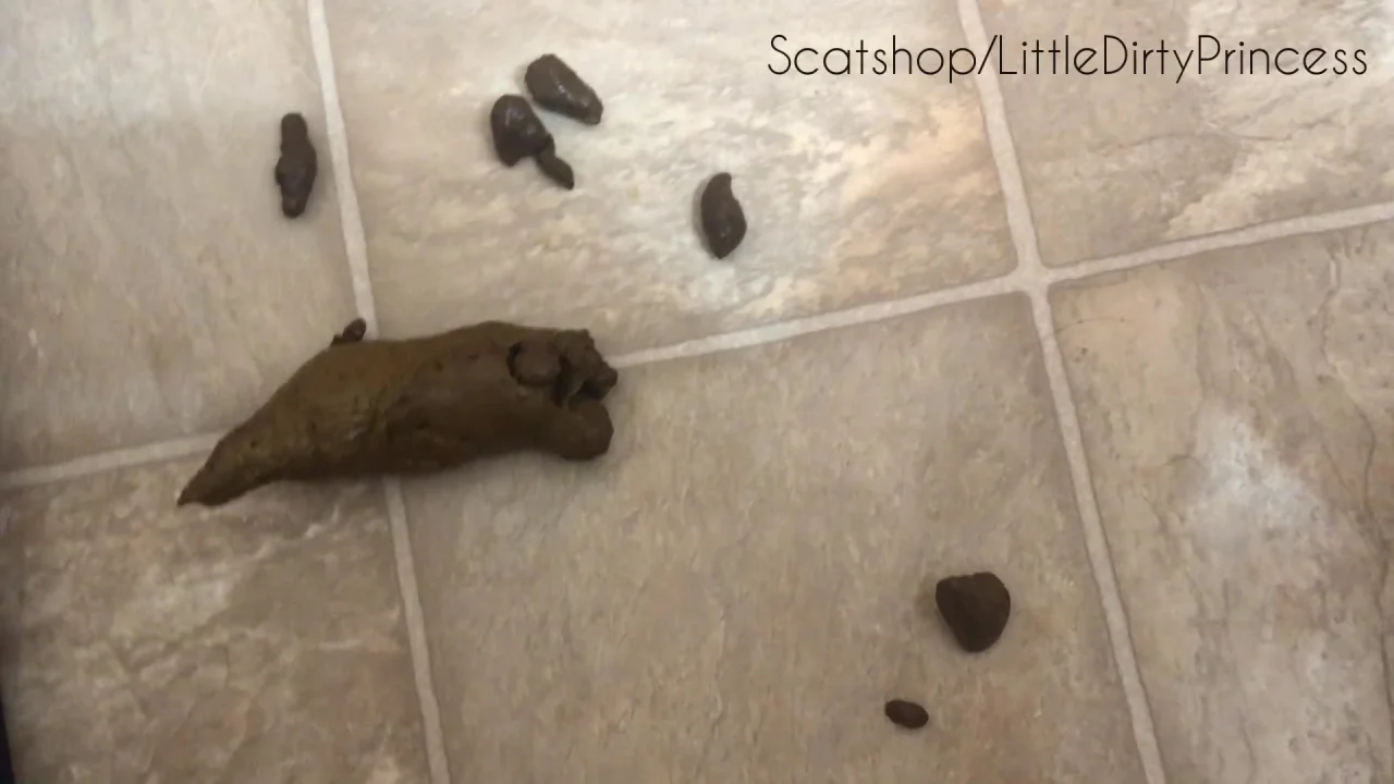 LittleDirtyPrincess – Urgent Shit Plops On The Floor
