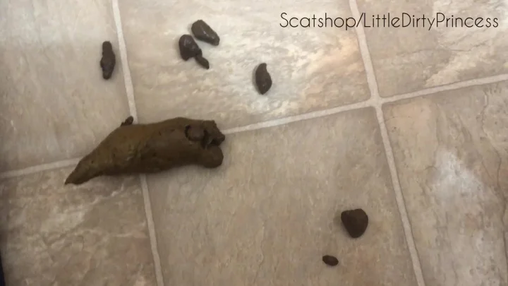 LittleDirtyPrincess – Urgent Shit Plops On The Floor