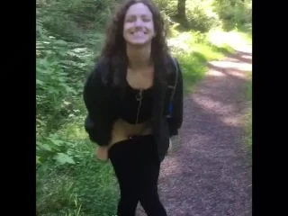Zoey And Rose – Lesbian Hiking Piss Compilation screenshot 4