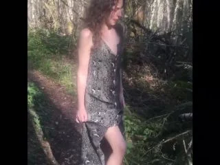 Zoey And Rose – Lesbian Hiking Piss Compilation screenshot 7