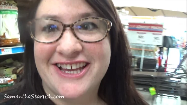 SamanthaStarfish – Eating Shit In A Public Store
