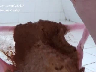 AutumnYoung – 3 Day HUGE Panty POOP screenshot 7
