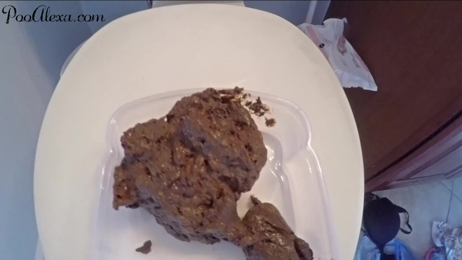 PooAlexa – 3 HUGE Messy Shits