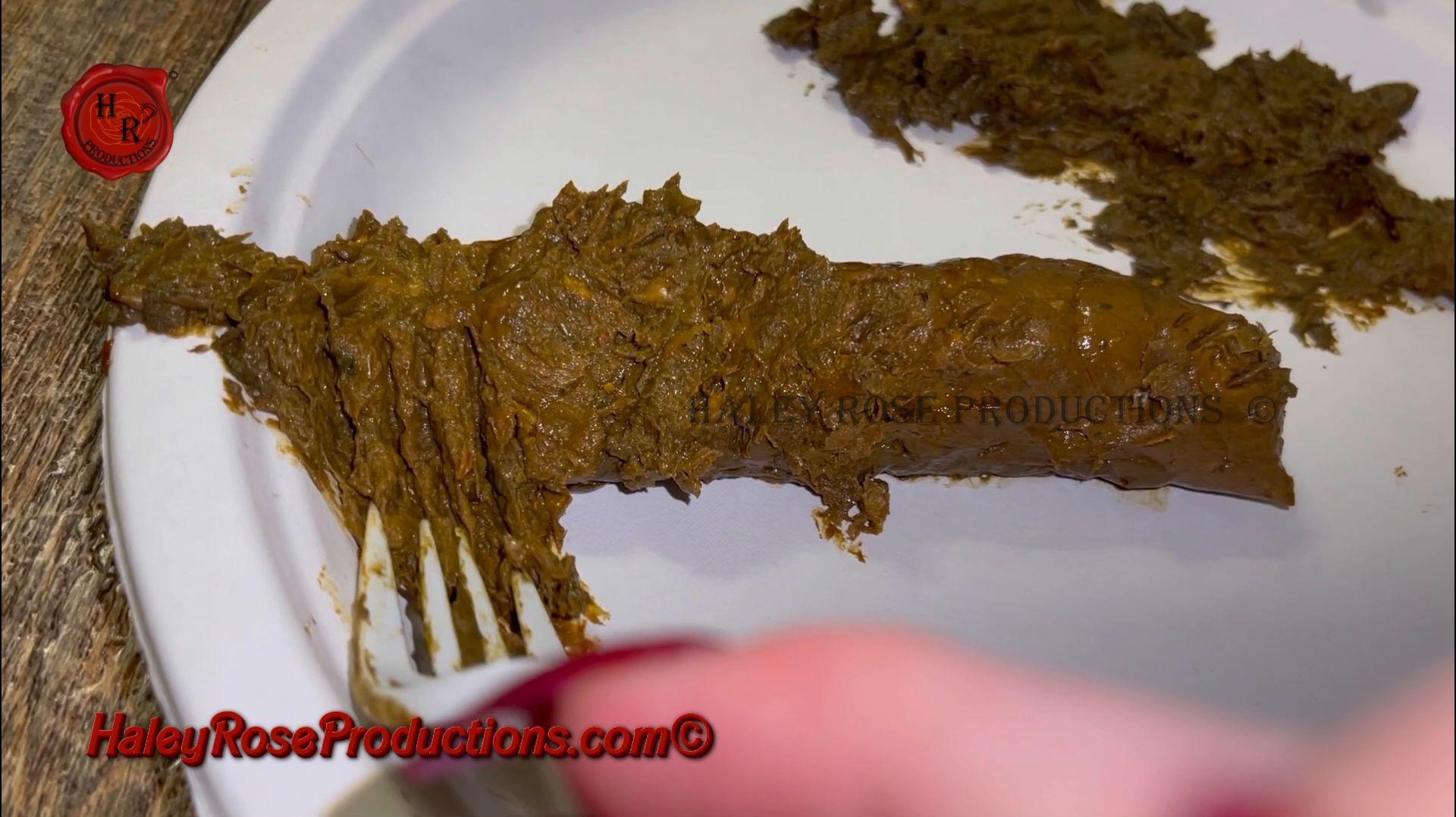 Haley Rose – Feeding Slave My Digested Shitty Corn