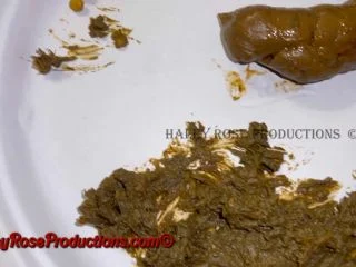 Haley Rose – Feeding Slave My Digested Shitty Corn screenshot 3