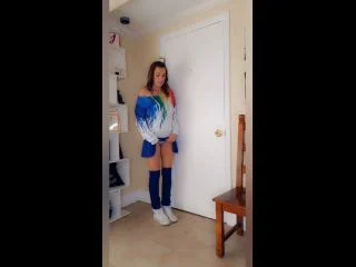Kitten Plays In Her Wet Panties screenshot 1
