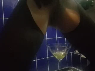 Huge Strapon With Champagne.Happy Holidays My Slaves – Straponandchampagne screenshot 6