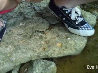 Eva Kay – Pissing In A Creek screenshot 3