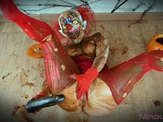 Ninounini – DIRTY HALLOWEEN – I Shit And Piss In A Pumpkin For Halloween Before Playing With The Contents And Fucking My Ass screenshot 7