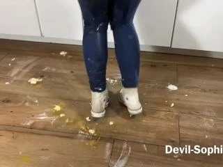 Horny Perverse Baking – Give Me Chocolate Whipped Cream And Fuck Me Hard In All Holes screenshot 2