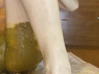 P00girl – Diarrhea In Shorts Fisting Dirty Ass screenshot 5