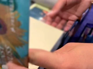 Sophie In The Bookshop For Book Refining – I Have To Piss Everywhere screenshot 7