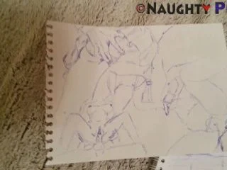 NaughtyPuma – Drawing Panty Poop screenshot 2