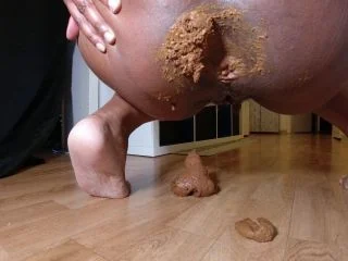 AmySinclair – Ebony Panty Poop screenshot 7