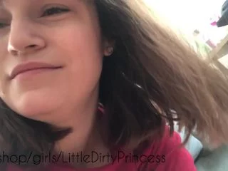 LittleDirtyPrincess – Spreading My Cheeks To Drop Logs On My Living Room Floor screenshot 3