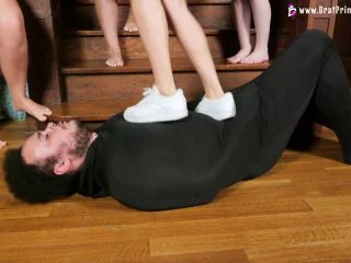 Brat Princess 2 – BP – Gimp Gets Stomped And Humiliated 4K screenshot 5