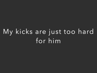 Tall Goddess Gia – He Cant Survive My Ball Kicks screenshot 4