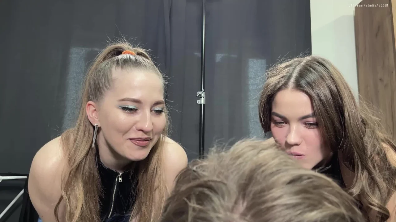 PRINCESS BERTIE AND REBECCA – SPIT IN THE SLAVES FACE AND LAUGH AT HIM