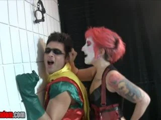 She Owns Your Manhood – Harley Quinn Butt Fucks Robin screenshot 5