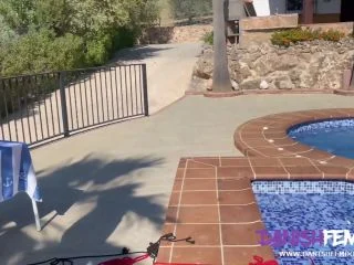 Danish Femdom – A Day By The Pool screenshot 6