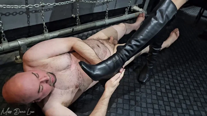 Miss Demi Lux – The Domme Next Door – Trampling In Thigh High Leather Boots