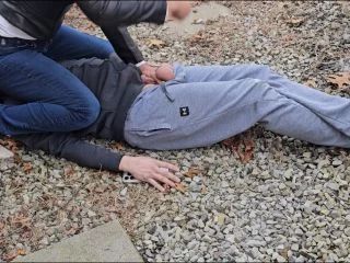 Ballbusting Bianca – Dominabianca – Ballbustingbianca Humiliating Outdoor Fan Meet screenshot 6