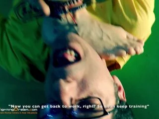 Fightingdream Video Store – Meg Indoor Home Selfdefense Wearing A Very Sexy Outfit 2 screenshot 4