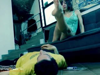 Fightingdream Video Store – Meg Indoor Home Selfdefense Wearing A Very Sexy Outfit 2 screenshot 7