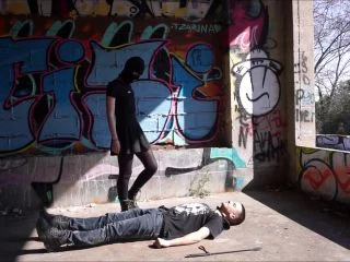 SubmittedTeen – Aesthetic Teen Trample Kick Slap And Spits Her Slave screenshot 5
