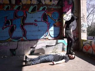 SubmittedTeen – Aesthetic Teen Trample Kick Slap And Spits Her Slave screenshot 6