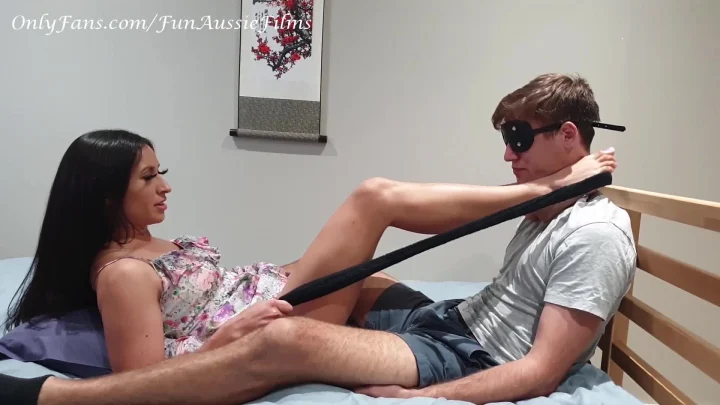 Fun Aussie Couple – Brutal Asian Foot Gagging