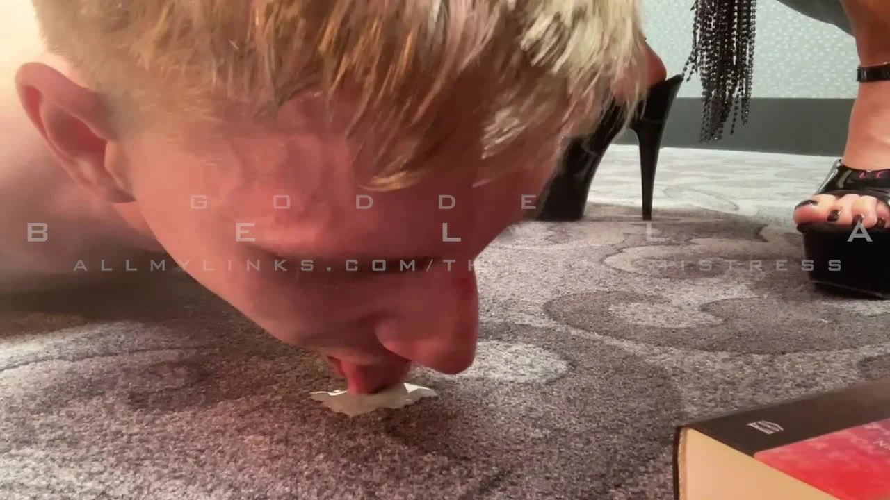 THE CRUEL BEAUTY – GODDESS BELLA – TRAMPLING FAT PIG