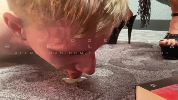 THE CRUEL BEAUTY – GODDESS BELLA – TRAMPLING FAT PIG