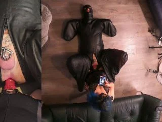 Training Zero – Femdom Bitchsuit Anal Strapon Pegging My Slave Husband screenshot 5