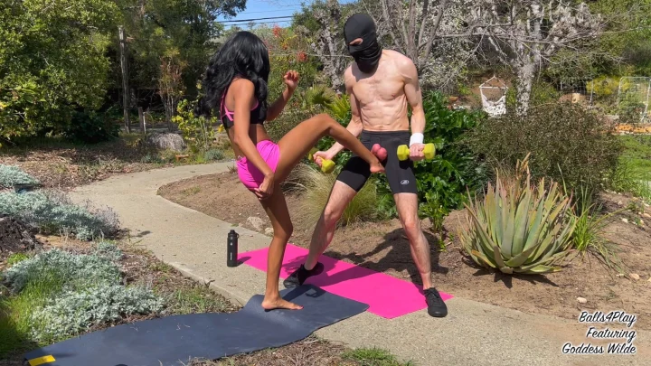 Goddess Wilde – Balls4play – Ballbusting Is My Cardio