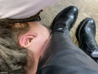 Yokai Goddess – Muddy Over The Knee Boots Worship And Slaves Palms Trampling screenshot 5