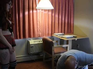Kisa Kicks – Pervy Tutor Gets Ballbusted screenshot 4