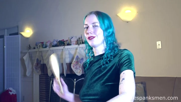 Clare Spanks Men – Lux Gives Painful Present – Lux Lives