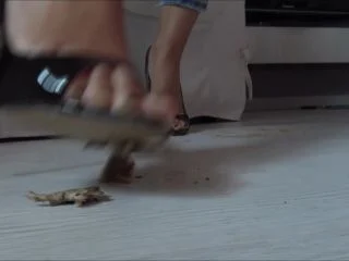 GABRIELLA – Food For The Worm 5 – Muddy Shoes Licking Food Crushing screenshot 7
