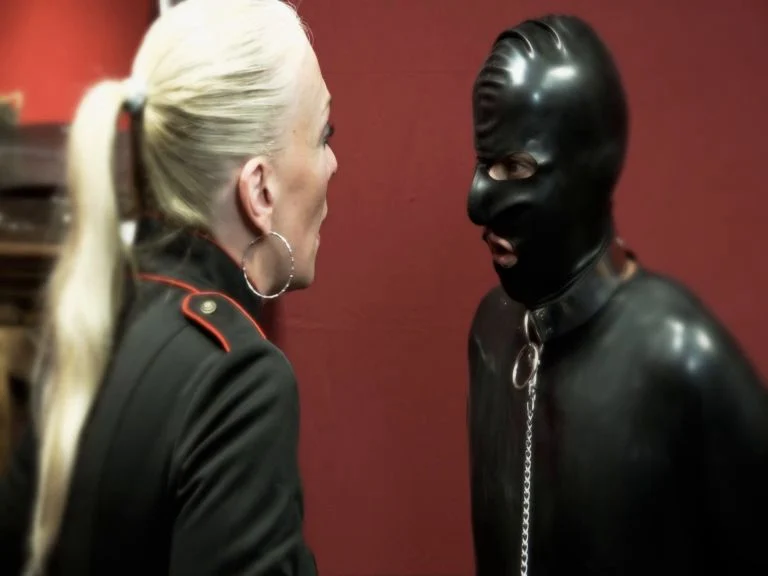 Herrin Lady Adena – Ruined Orgasm With The Magic Wand And Interview With The Slave Part 1 Teasing