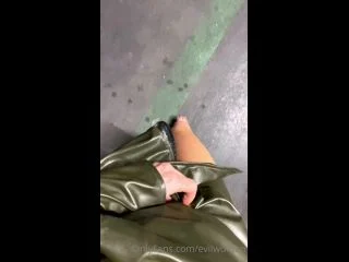 Evil Woman – Friday Surprise – Public Strapon Clip screenshot 5